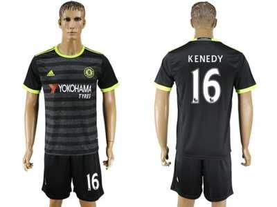 Chelsea #16 Kenedy Away Soccer Club Jersey