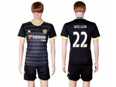 Chelsea #22 Willian Away Soccer Club Jerseys