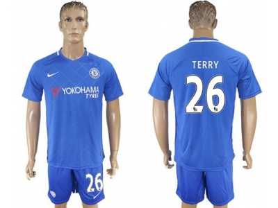 Chelsea #26 Terry Home Soccer Club Jerseysss