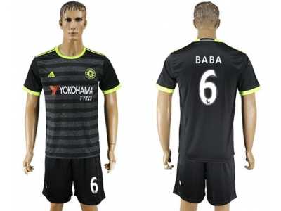 Chelsea #6 Baba Away Soccer Club Jersey
