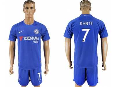 Chelsea #7 Kante Home Soccer Club