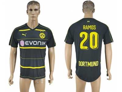 Dortmund #20 Ramos Away Soccer Club Jersey