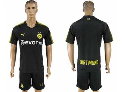 Dortmund Blank Away Soccer Club Jerseys