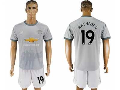 Manchester United #19 Rashford Sec Away Soccer Club Jersey 1