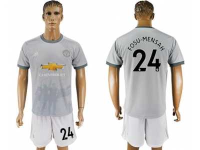 Manchester United #24 Fosu-Mensah Sec Away Soccer Club Jersey