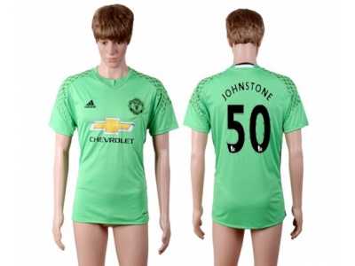 Manchester United #50 Johnstone Green Soccer Club Jersey