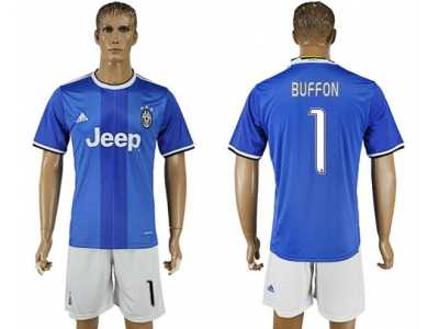 Juventus #1 Buffon Away Soccer Club Jersey 2
