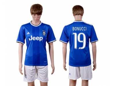 Juventus #19 Bonucci Away Soccer Club Jersey 2