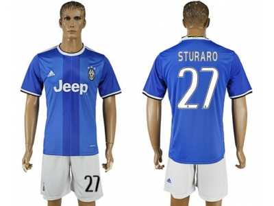 Juventus #27 Sturaro Away Soccer Club Jersey 2