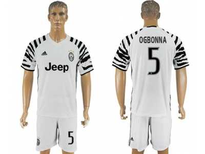 Juventus #5 Ogbonna SEC Away Soccer Club Jersey