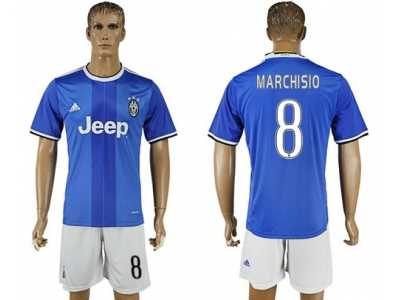 Juventus #8 Marchisio Away Soccer Club Jersey 3