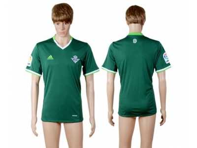 Real Betis Blank Away Soccer Club Jersey