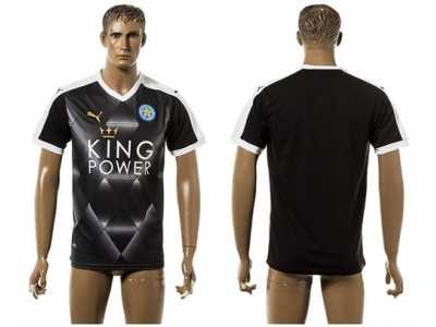 Leicester City Blank Away Soccer Club Jersey 1