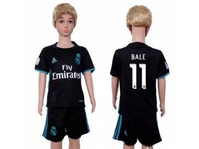 Real Madrid #11 Bale Away Kid Soccer Club Jersey