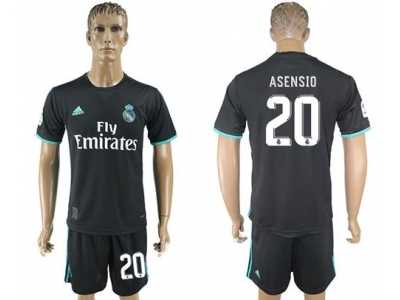 Real Madrid #20 Asensio Away Soccer Club Jersey 1