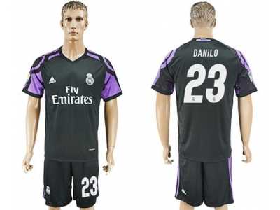 Real Madrid #23 Danilo Sec Away Soccer Club Jersey