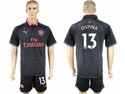 Arsenal #13 Ospina Sec Away Soccer Club Jersey1