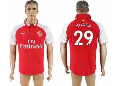 Arsenal #29 Xhaka Home Soccer Club Jersey1