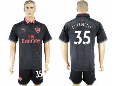 Arsenal #35 M.Elneny Sec Away Soccer Club Jersey1