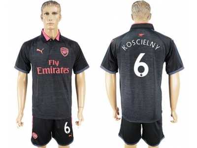 Arsenal #6 Koscielny Sec Away Soccer Club Jersey1