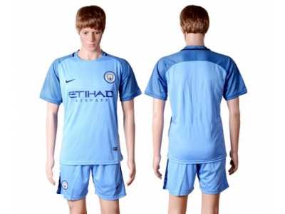 Manchester City #11 Kolarov Home Soccer Club Jersey4