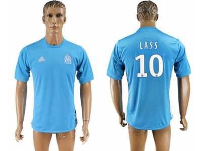Marseille #10 LASS Away Soccer Club Jersey1