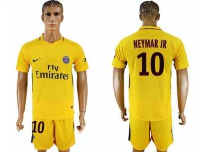 Paris Saint-Germain #10 Neymar Jr Away Soccer Club Jersey1