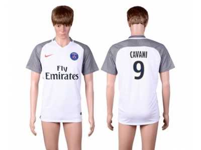 Paris Saint-Germain #9 Cavani Away Soccer Club Jersey1