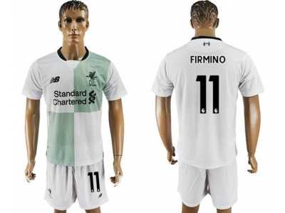 Liverpool #11 Firmino Away Soccer Club Jersey1
