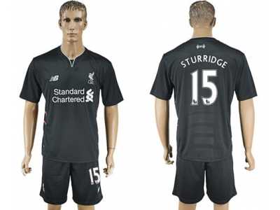 Liverpool #15 Sturridge Away Soccer Club Jersey3