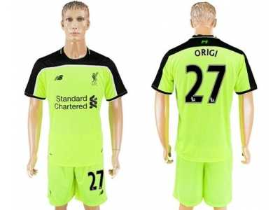 Liverpool #27 Origi Sec Away Soccer Club Jersey