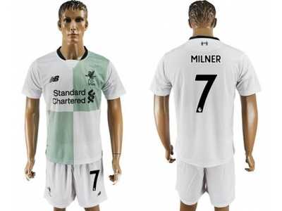 Liverpool #7 Milner Away Soccer Club Jersey1