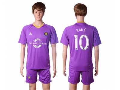 Orlando City SC #10 Kaka Purple Soccer Club Jersey