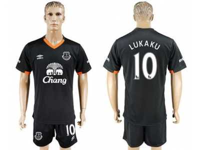 Everton #10 Lukaku Away Soccer Club Jersey