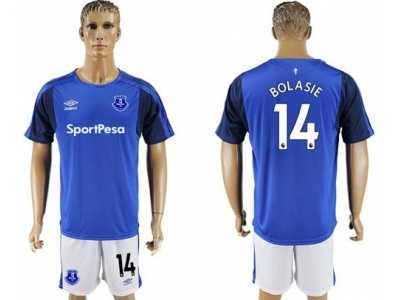 Everton #14 Bolasie Home Soccer Club Jersey