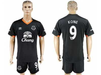 Everton #9 Kone Away Soccer Club Jersey