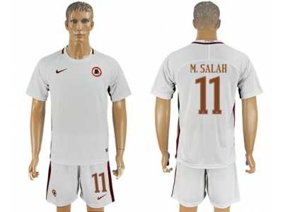 Roma #11 M.Salah Away Soccer Club Jersey1