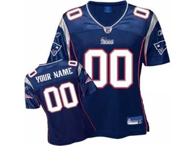 Customized New England Patriots Jersey Team Color Football