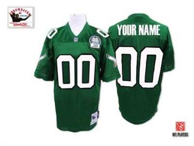 Customized Philadelphia Eagles Jersey Super Bowl Green Football