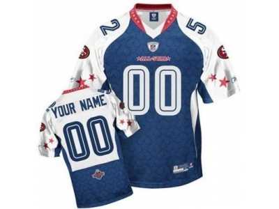 Customized San Francisco 49ers Jersey 2010 Pro Bowl Nfc Football