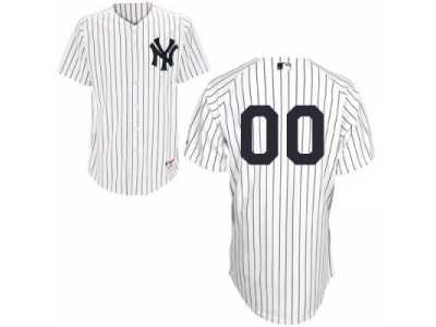 Customized New York Yankees Jersey White Home Baseball