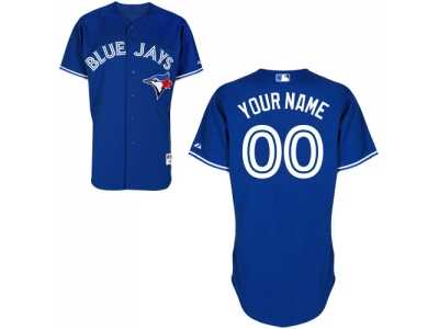 Customized Toronto Blue Jays Jersey Blue Cool Base Baseball Jersey