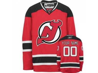 Customized New Jersey Devils Jersey New Devils Red Home Man