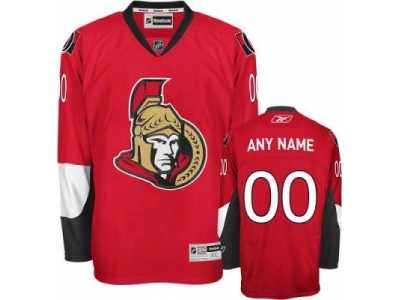 Customized Ottawa Senators Jerseys Red Home Man
