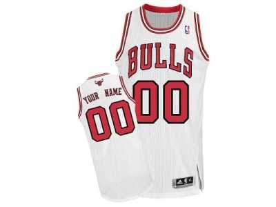 Customized Chicago Bulls Jersey Revolution 30 White Home Basketball
