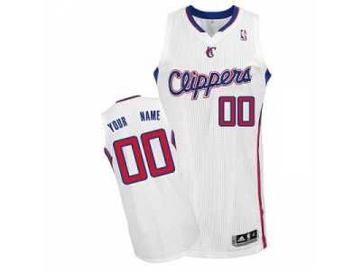 Customized Los Angeles Clippers Jersey Revolution 30 White Home Basketball