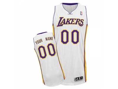 Customized Los Angeles Lakers Jersey Revolution 30 White Basketball