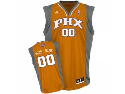 Customized Phoenix Suns Jersey New Revolution 30 Yellow Basketball