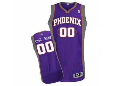 Customized Phoenix Suns Jersey Revolution 30 Purple Road Basketball