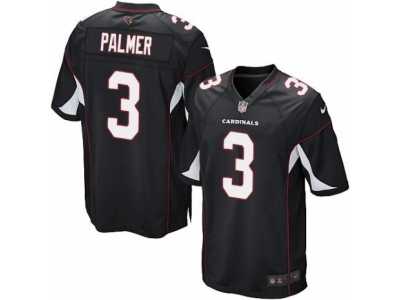 Men's Nike Arizona Cardinals #3 Carson Palmer Game Black Alternate NFL Jersey